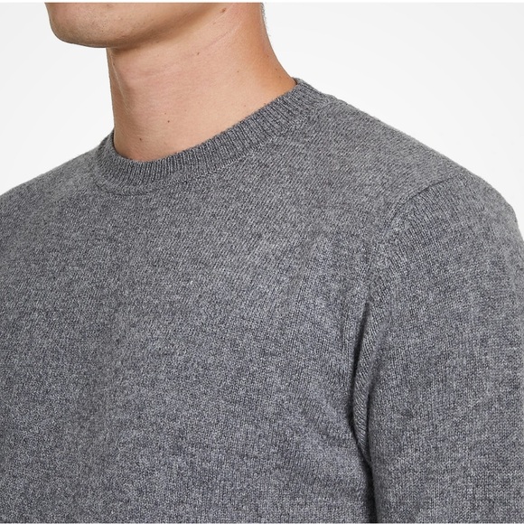 Norse Projects Sigfred Lambswool Crew Sweater Grey Medium - Picture 6 of 12